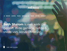 Tablet Screenshot of beth-shalomnijverdal.nl